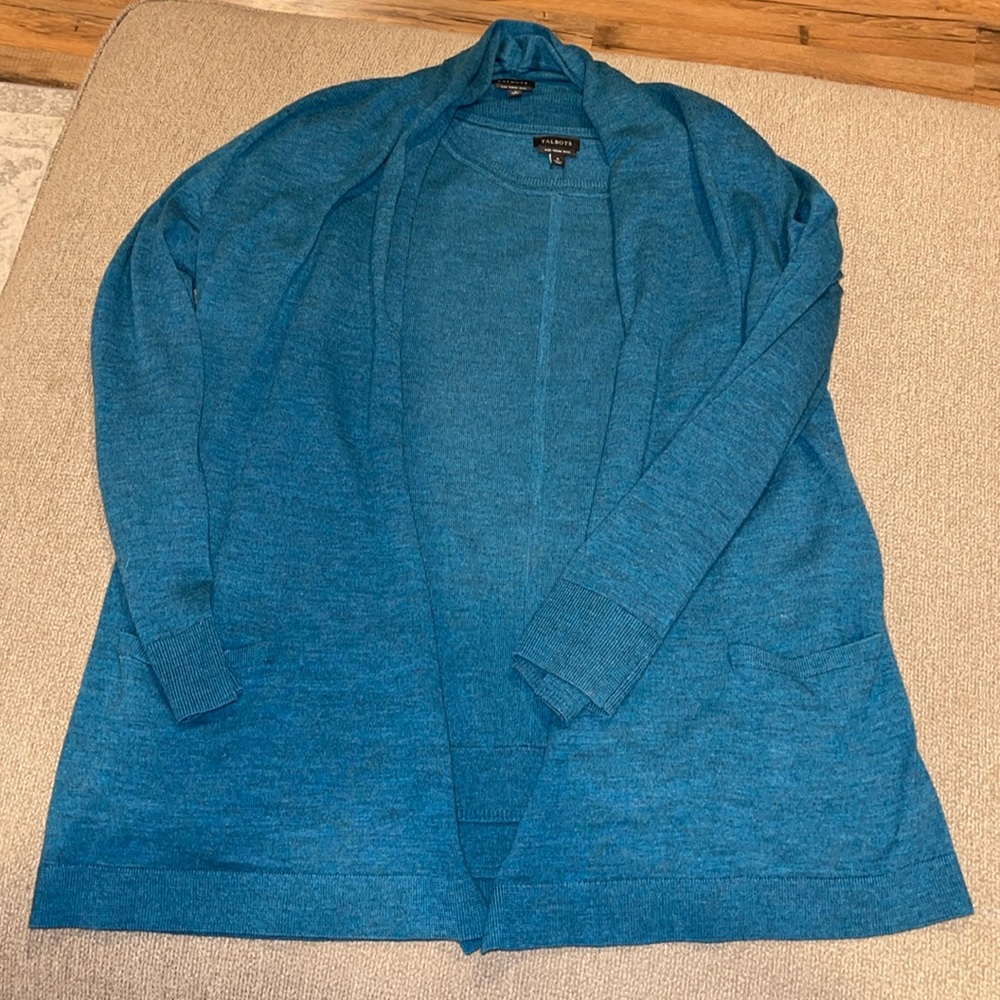 Talbots 2 piece set sweater and cardigan